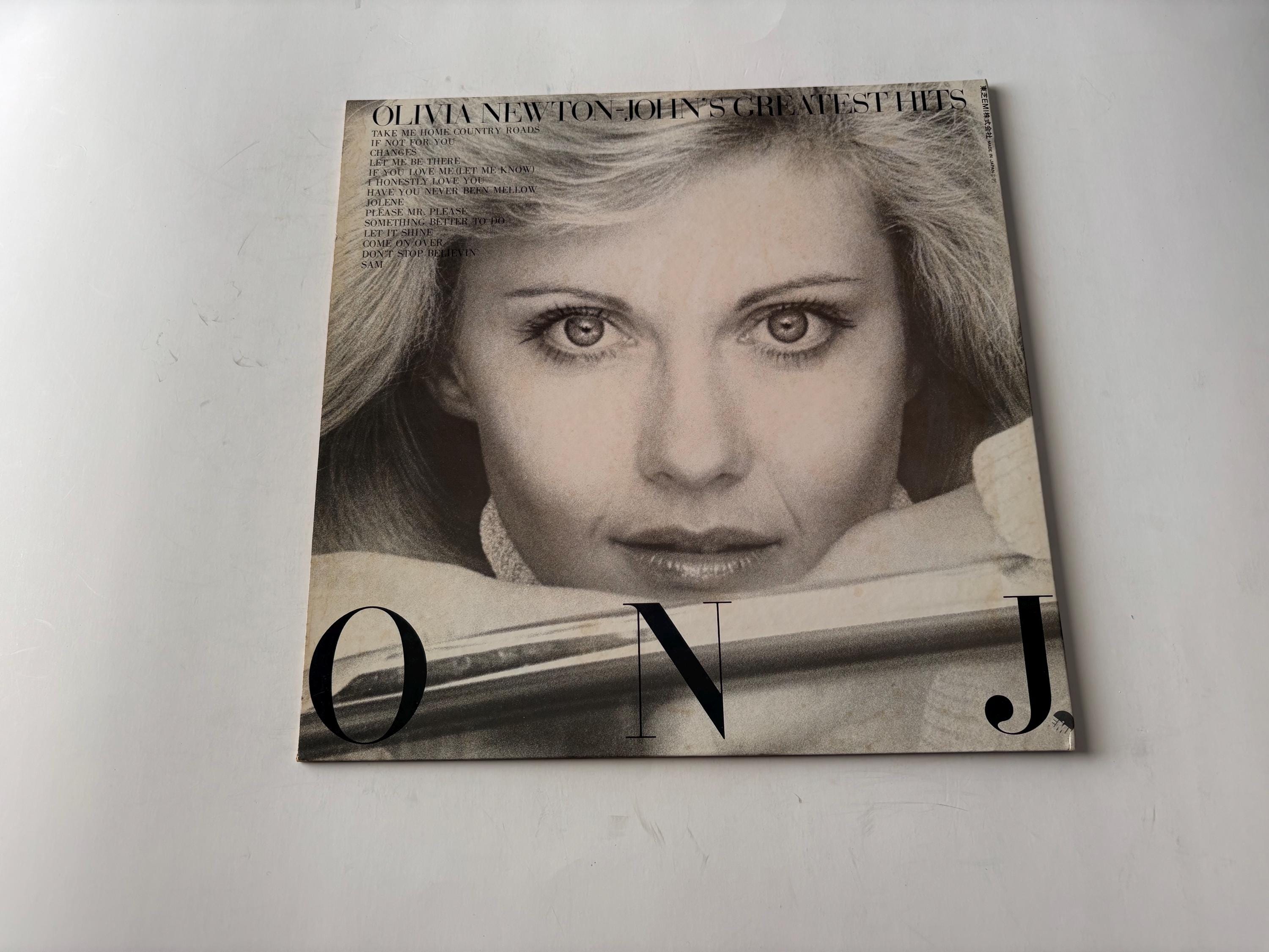 Olivia Newton-john's Greatest Hits Vinyl LP - Japan Issue 1976 - Etsy