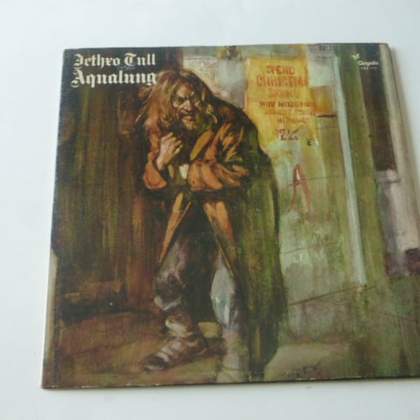 Jethro Tull Aqualung Vinyl Record LP CHR 1044 Chrysalis Records 1973 Record Sale