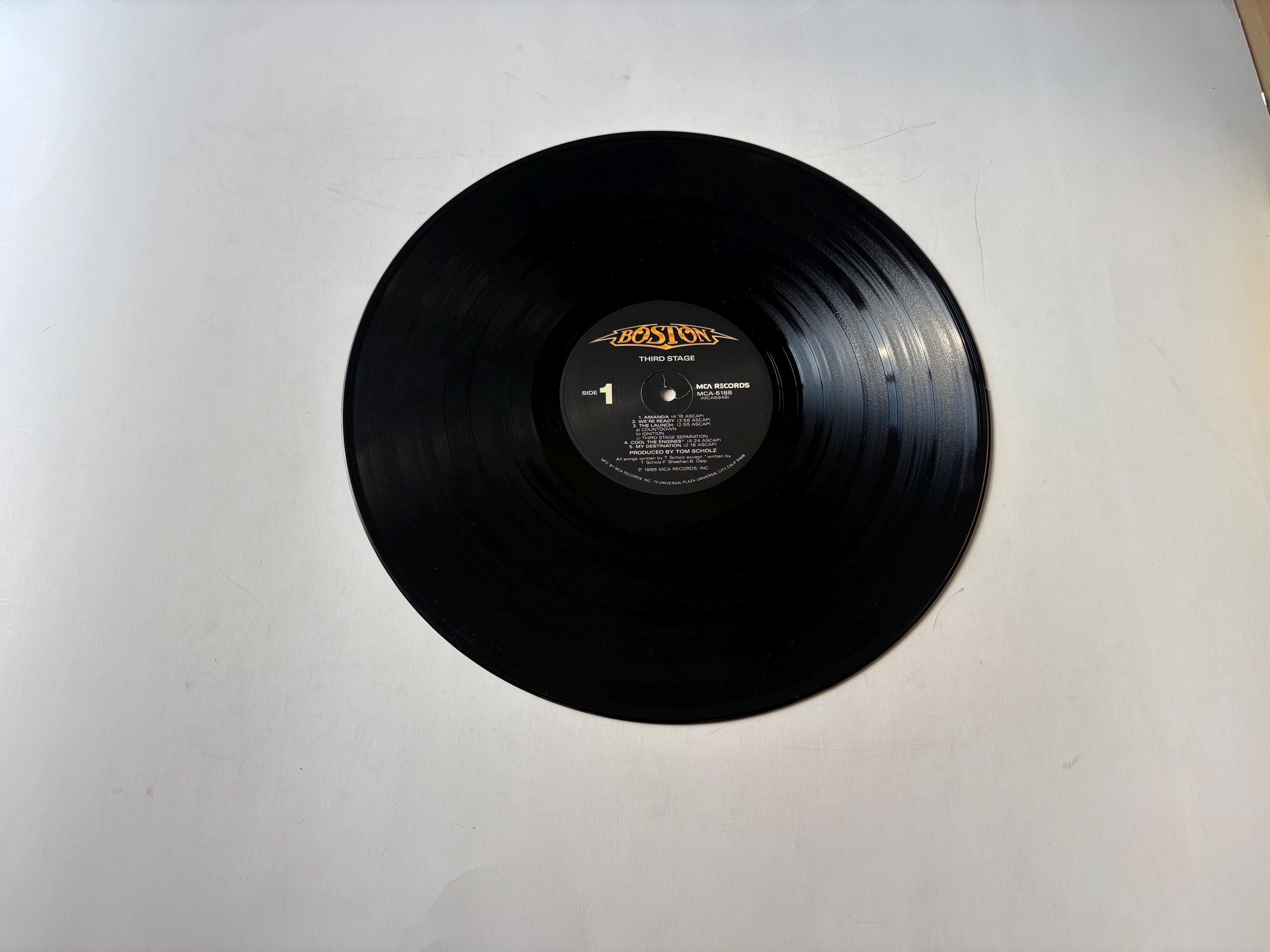 ボストン・サード・ステージ ビニールレコード LP - 1986 MCAレコード