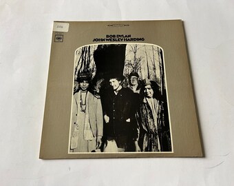 Bob Dylan John Wesley Harding Vinyl Record LP CS 9604 Columbia Records 1970 Records Sale