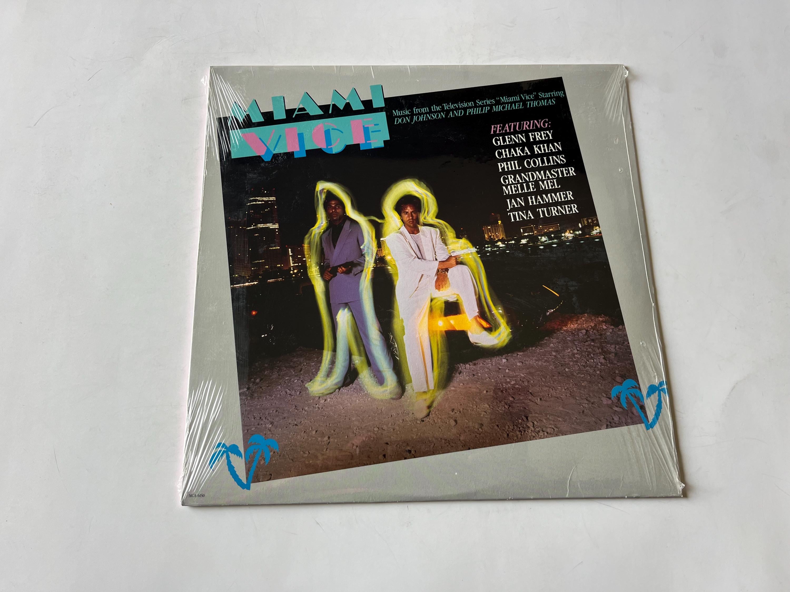 Miami Vice Soundtrack Vinyl LP - MCA Records 1985 (sealed) - Etsy