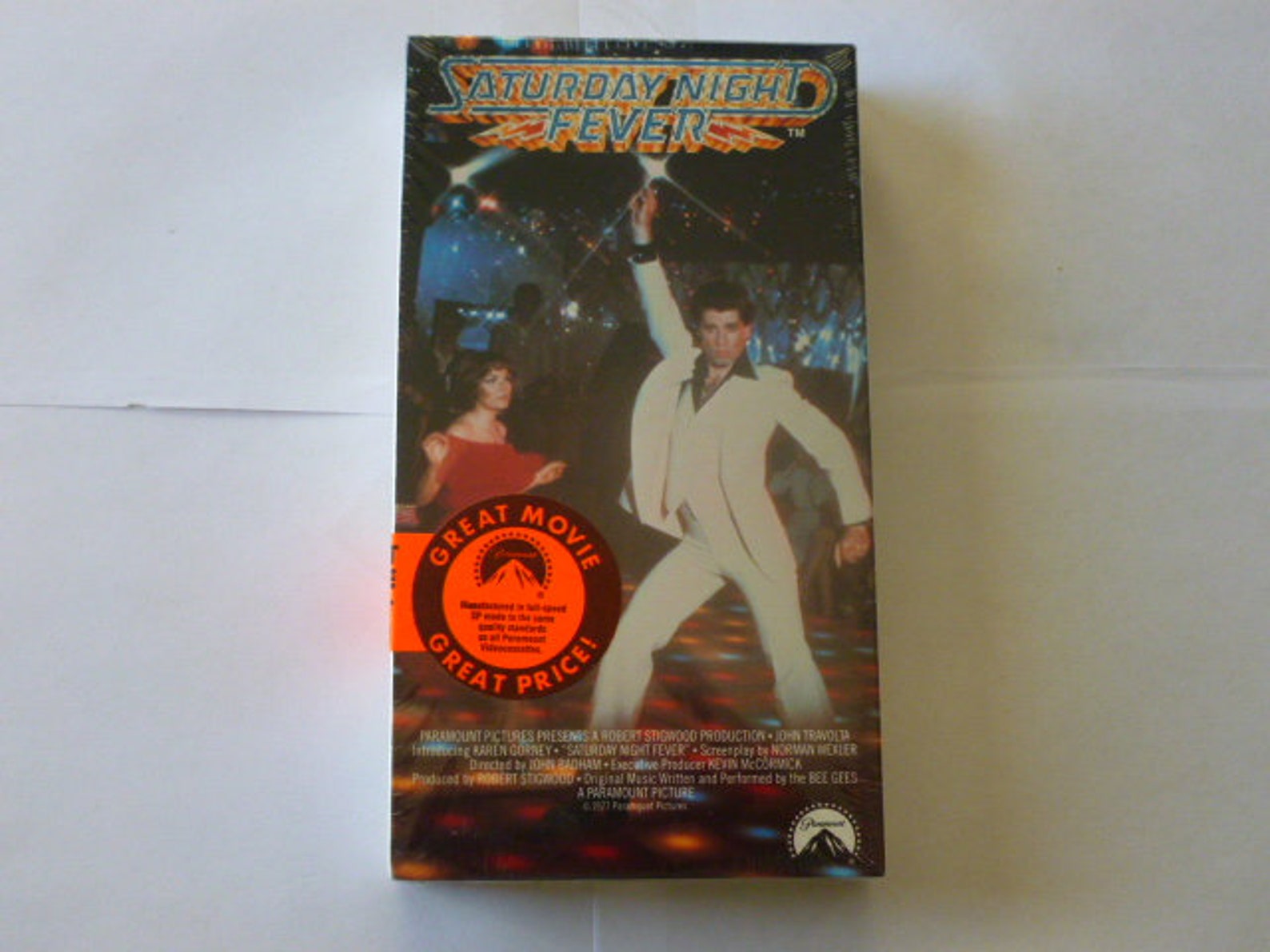 VHS Tape Saturday Night Fever 1113 Sealed Paramount Pictures | Etsy