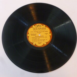 Vronsky & Babin Rachmaninoff Bizit Lutoslawski Vinyl Record LP 60053 Recorded In England Seraphim Records 1962 Sale image 3