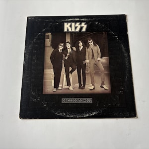 KISS &quot;Dressed To Kill&quot; Vinyl Record LP - 1975 Casablanca NBLP 7016