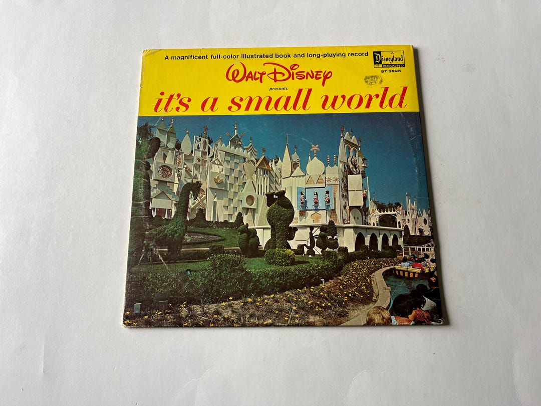 【特価・希少】ウォルトディズニーit's a small world レコード ウォルト ディズニー イッツ ア スモールワールド ビニール