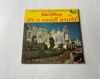 Walt Disney's It's A Small World LP Vinyl Record Album, Disneyland