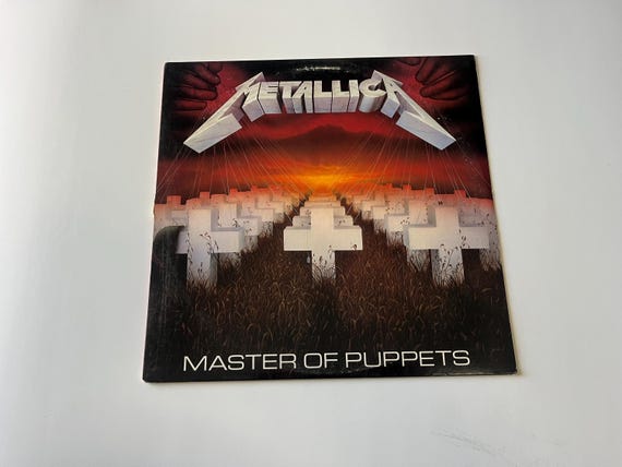 Metallica - Master of Puppets Vinyl LP - Club Edition, Label
