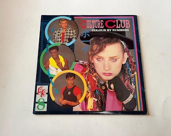 カルチャー・クラブ「カラー・バイ・ナンバーズ」ビニールレコードLP