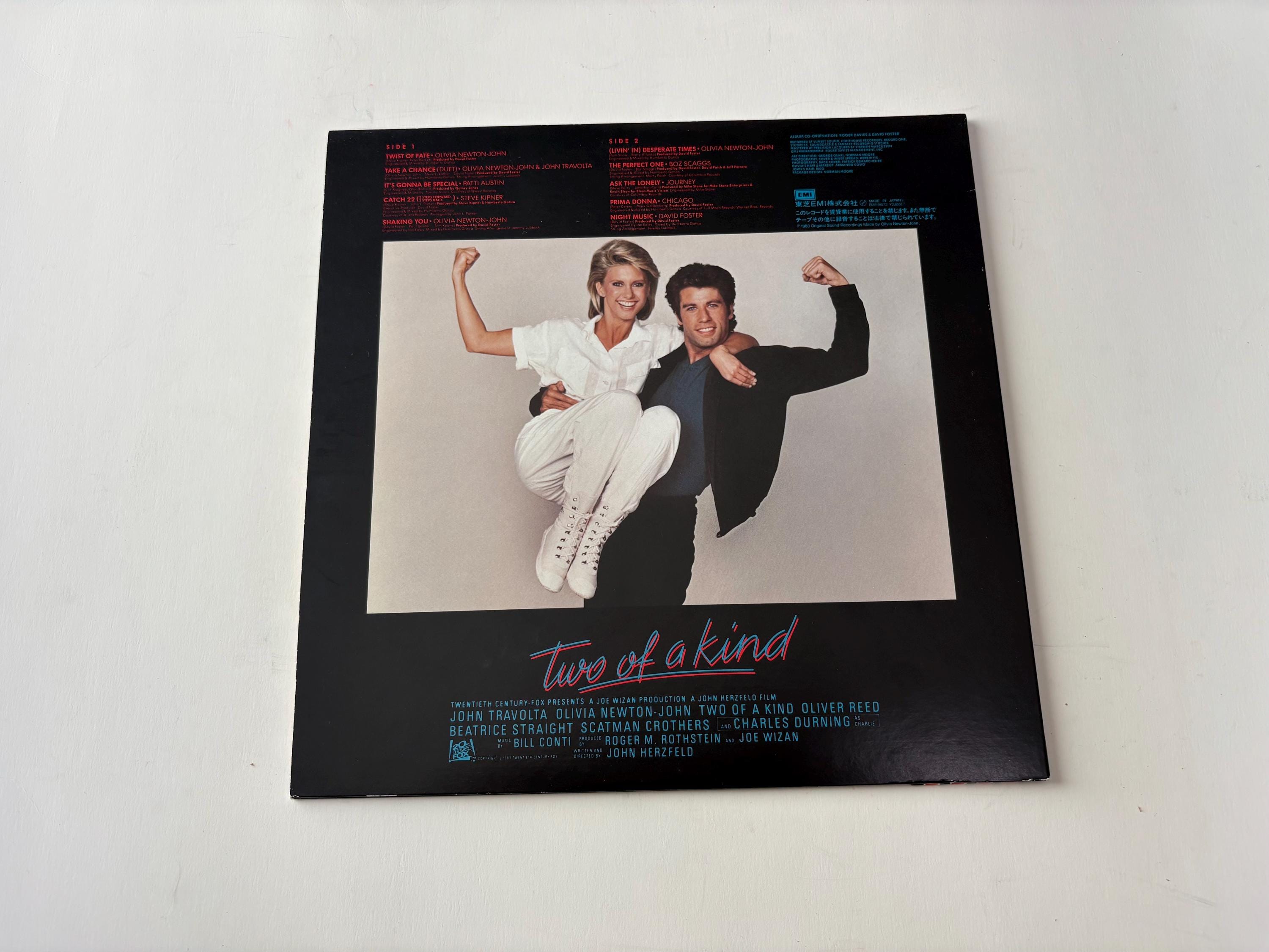 Two of A Kind Motion Picture Soundtrack LP - 1983 EMI Records