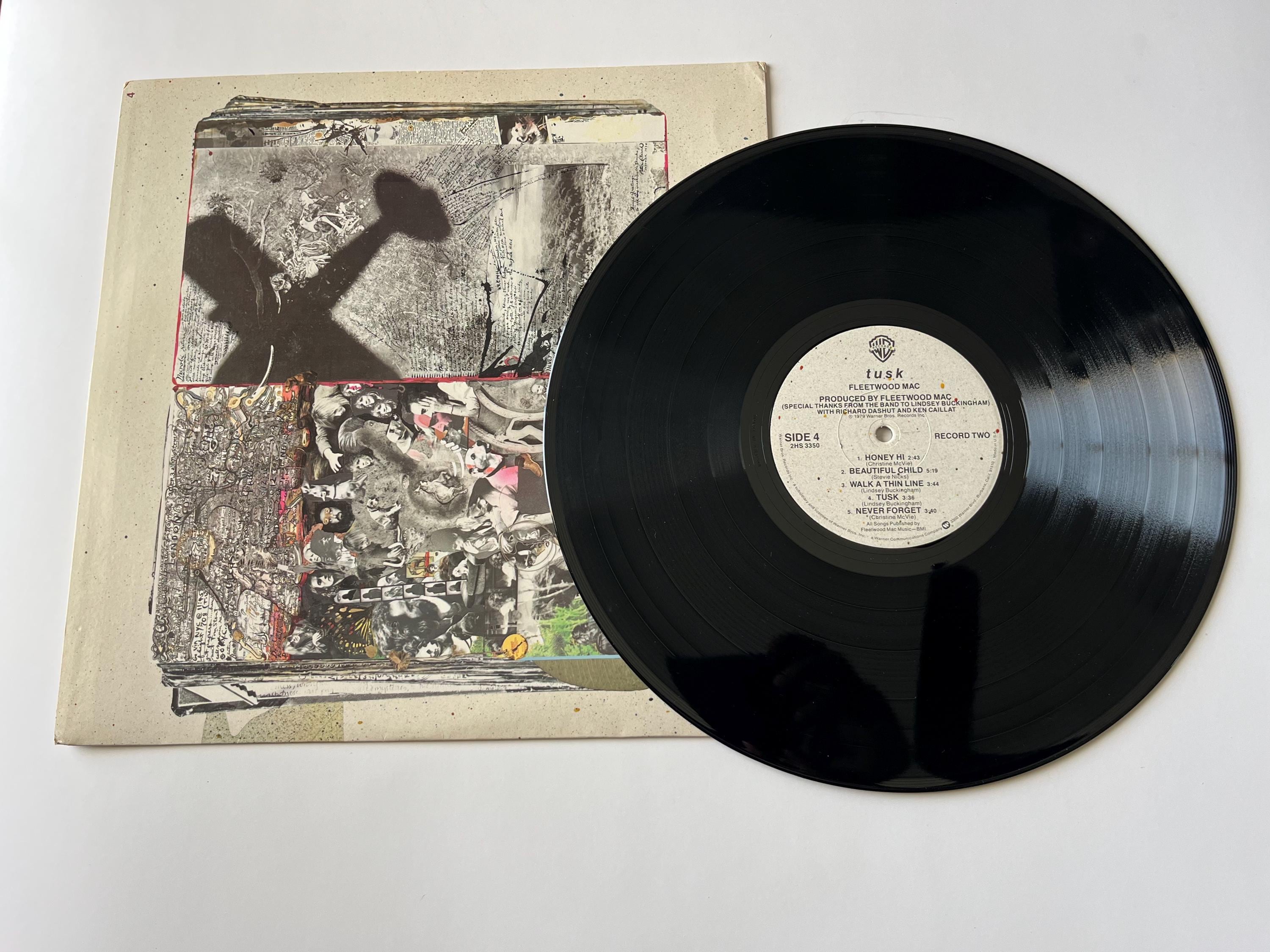Fleetwood Mac Tusk Vinyl Record LP - 1979 Warner Brothers Double