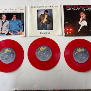 Michael Jackson 7 Vinyl - Etsy