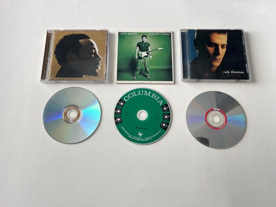 John Legend, Rob Thomas, John Mayer CDs - Lot of 3