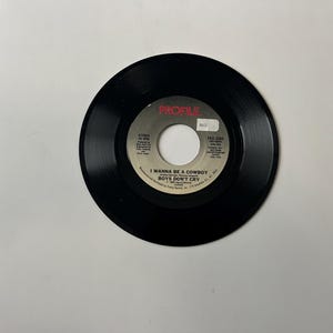 Vintage Boys Don&#39;t Cry 45rpm Vinyl Record - 1985 Profile Records