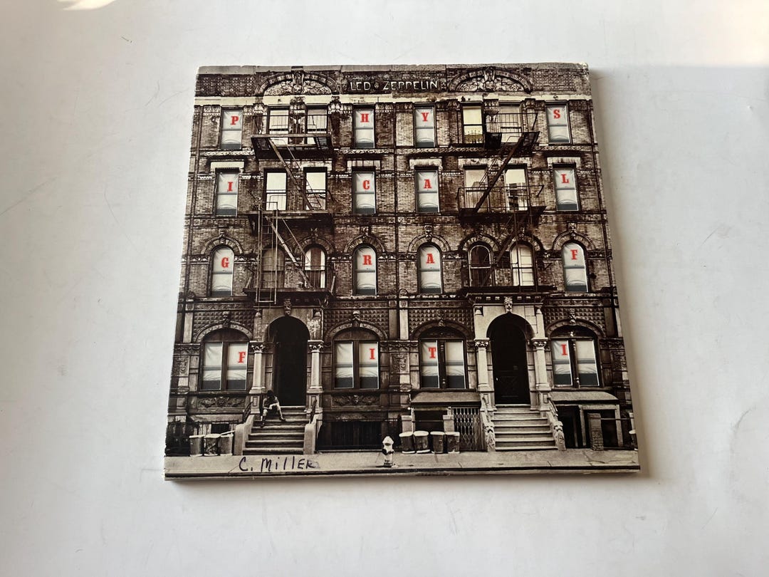 Led Zeppelin - Physical Graffiti Vinyl Record LP - 1975 Swan Song