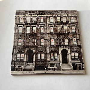 Led Zeppelin - Physical Graffiti Vinyl Record LP - 1975 Swan Song Double Album