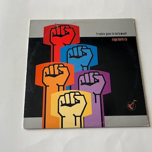Frankie Goes To Hollywood - Rage Hard Vinyl Record LP - 1986 Island Records
