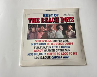 The Beach Boys -  Of Vinyl LP (Sealed, 1981) Vintage Record