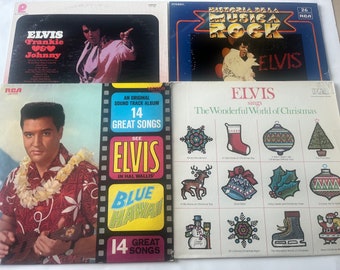 Elvis Presley Lot Of 4 Vinyl Records Sale