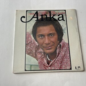 Paul Anka (Sealed) Vinyl Record LP UA-LA314-G United Artist Records 1974 Vinyl Record Sale