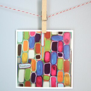 Card for someone who needs to slow down, &quot;This is not a race&quot;