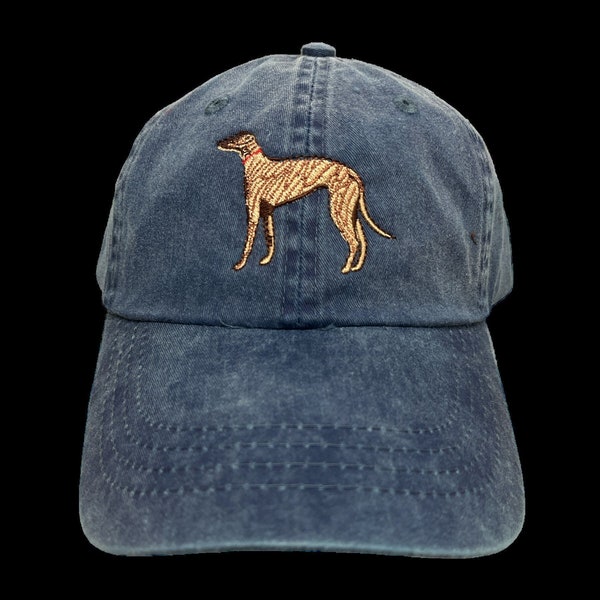 Greyhound, Brindle, Dog Breed Baseball Cap
