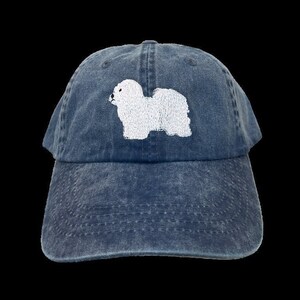 Gorra de béisbol de raza de perro Coton de Tulear