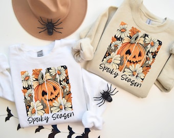 Retro Halloween Spooky Coquette Png, Halloween Leopard Checkered Fall, Spooky png, Halloween Girly png, Fall png, Sublimation png