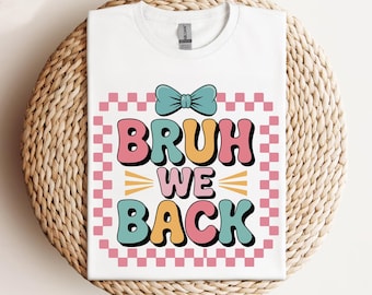 ¡Vuelve, hermano! PNG - Diseño de camiseta de regreso a clases (descarga digital)