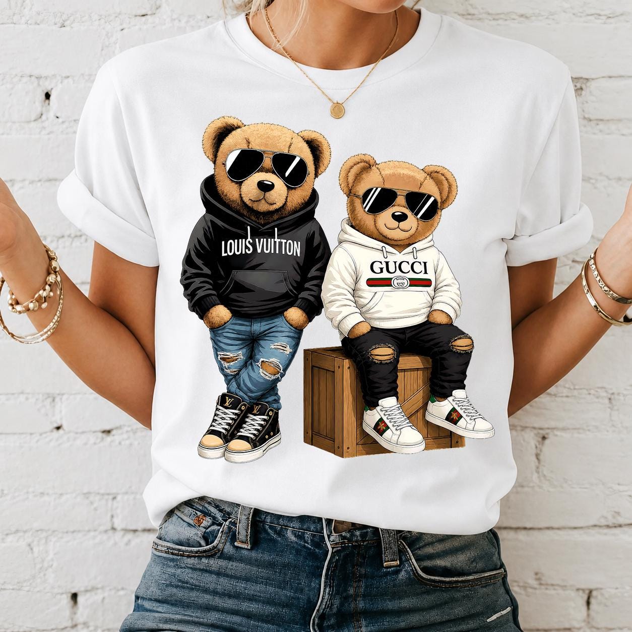 Gucci Bear Shirt - Etsy