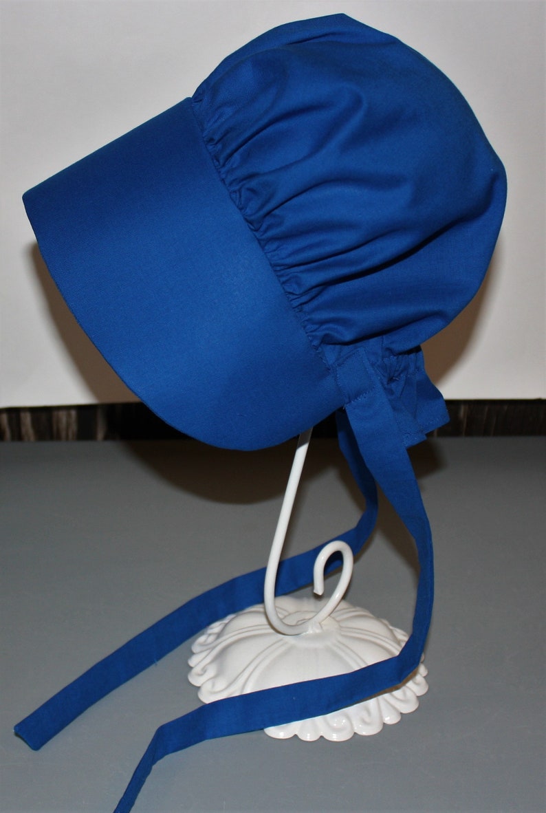 Royal Blue Pioneer Bonnet/sun Hat | Etsy