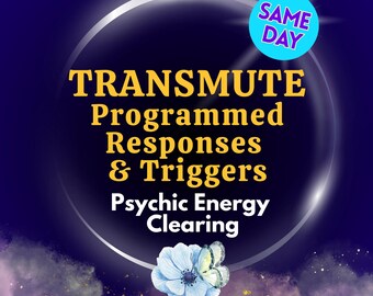 Psychic Transmutation Transmute Programmed Responses & Triggers – Psychic Energy Clearing ...
