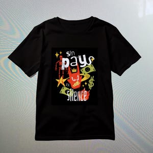 【NONCODE】Rav unbalanced t-shirt Unbalanced Tee - Black – Lurking Class