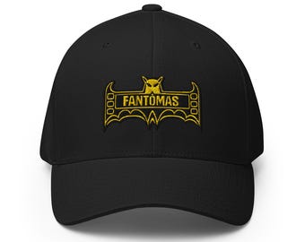 Fantomas Band Embroidered Structured Twill Cap