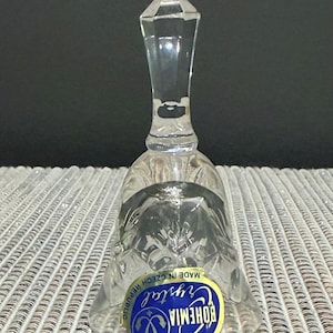 Bohemia Lead Crystal Glass - Etsy