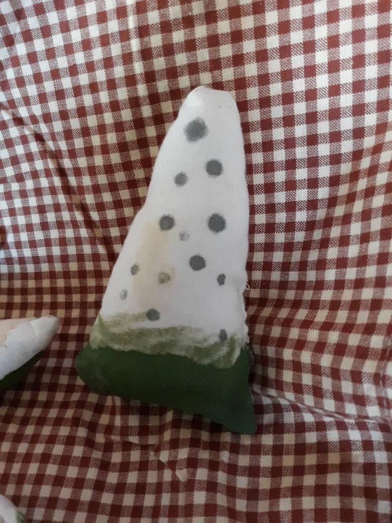 White Watermelons 4 Grungy Primitive Watermelons Country Handmade Cloth Watermelons 1 Chunk Tiered Tray Farmhouse 3 Slices