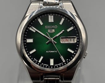 Rare Seiko Emblem Automatic 2409-0030 | Vintage 1970s Green Dial