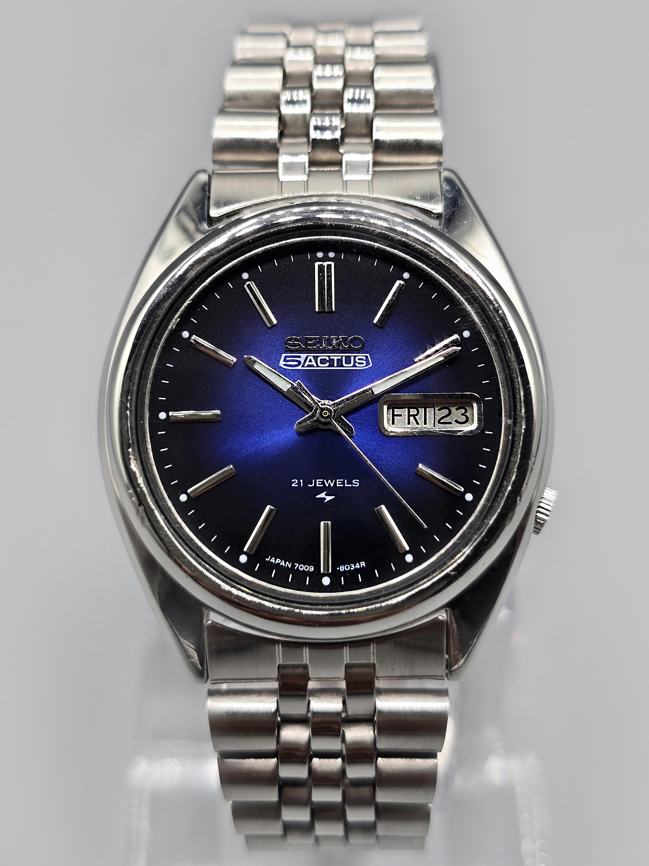 Seiko5 Actus - Etsy