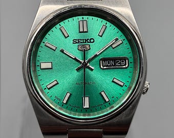Rare Seiko Emblem Automatic 2409-0030 | Vintage 1970s Green Dial