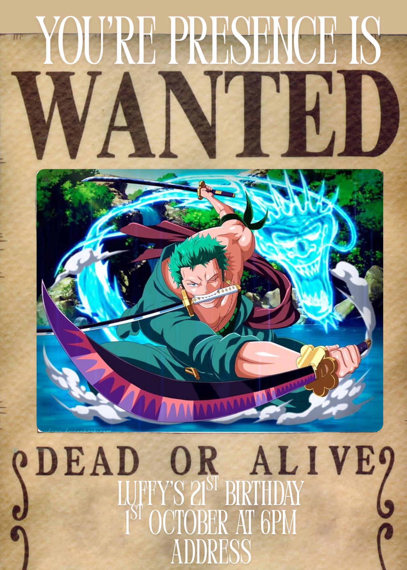 One piece birthday card - Etsy 日本