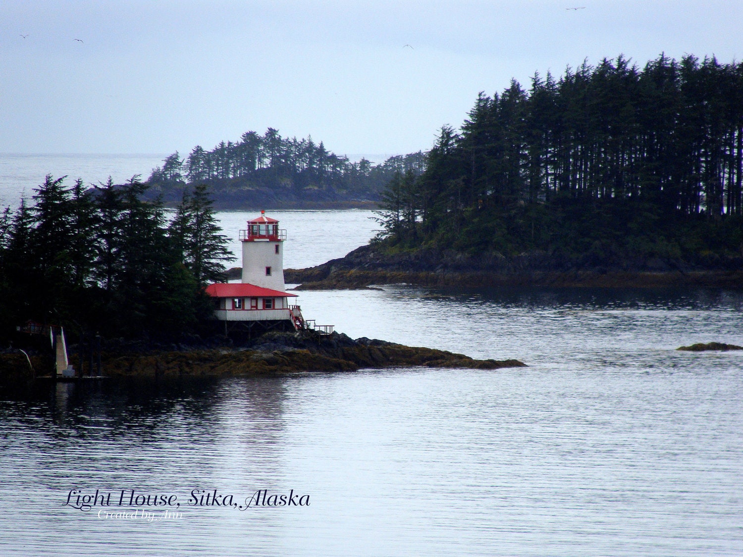 Sitka Alaska Lighthouse Download Art Photograph Etsy