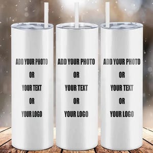 20 oz Personalized Photo Tumbler - You Design