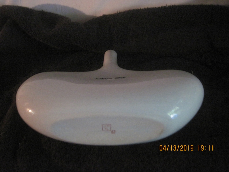 Vintage Porcelain Olive Oil Bottle