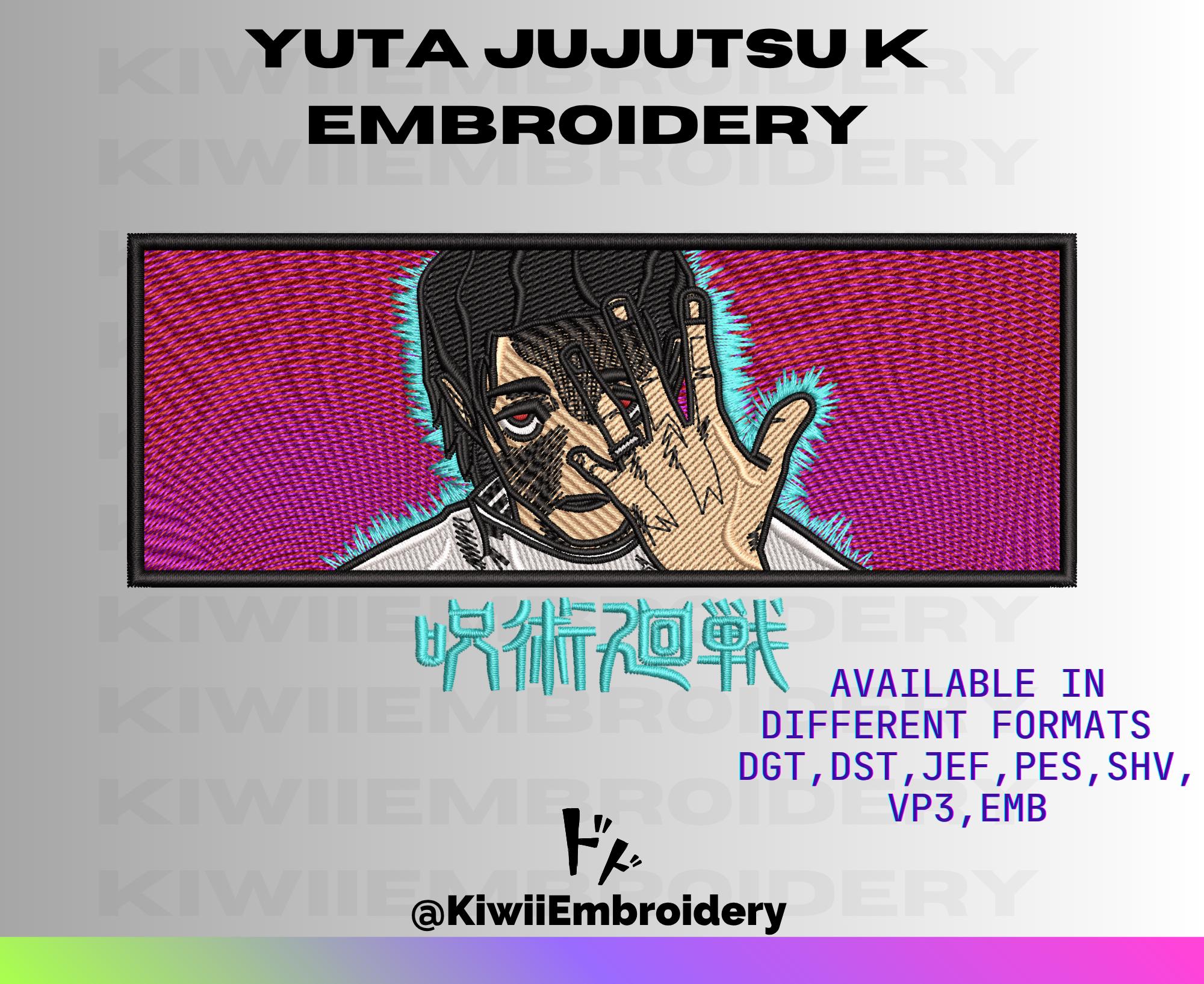 Yuta Embroidery File - Etsy