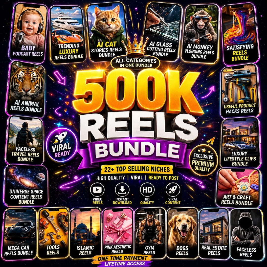 Ultimate Viral Reels Bundle: Free Download (No Watermark)