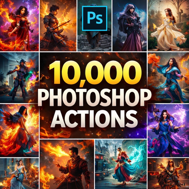 Photo inspiration: 10 000 Photoshop Actions Bundle Photo Inspiration