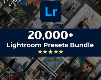 20,000+ Lightroom Presets Bundle: Mobile & Desktop Filters, Master Resell Rights Digital Download