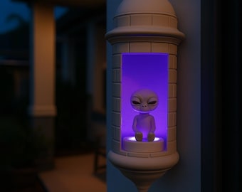 3D Printed El Morro LED Lamp: Puerto Rican Garita Night Light