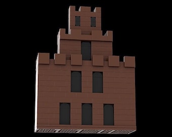 Mario -- 3D Brick Castle -- PDF MOC instructions