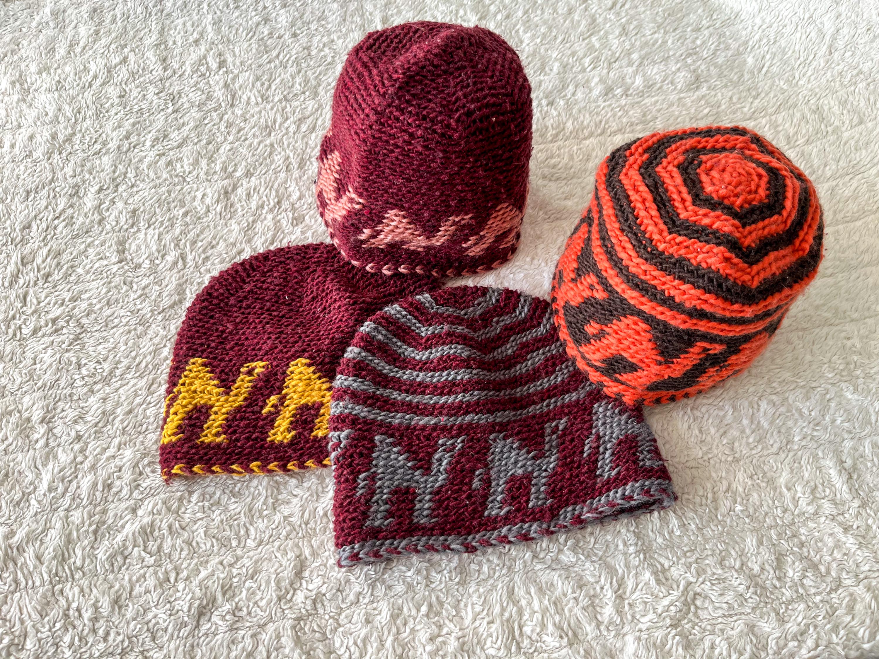 帽子 Handknitted Moroccan Beanie Moroccan Knitted Hat - Etsy