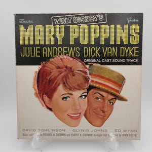 Walt Disney's Mary Poppins Vintage Vinyl Record